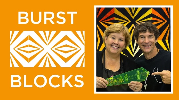 Make an Easy Burst Block Quilt with Jenny