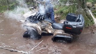 Стелс ГЕПАРД, CFMOTO X5, Ямаха Grizzly 700, Chevrolet Niva на бездорожье