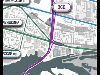 Перспективы транспортного развития Приморского района рядом с Лахта Центром
