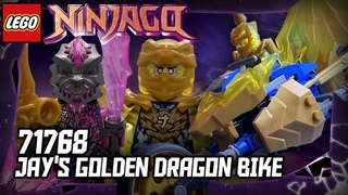 LEGO Ninjago 71768 Jay’s Golden Dragon Motorbike (2022)