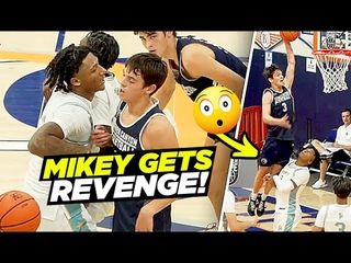 Mikey Williams Gets DUNKED ON & Then Gets REVENGE!! Takes OVER Game & Forces OT!