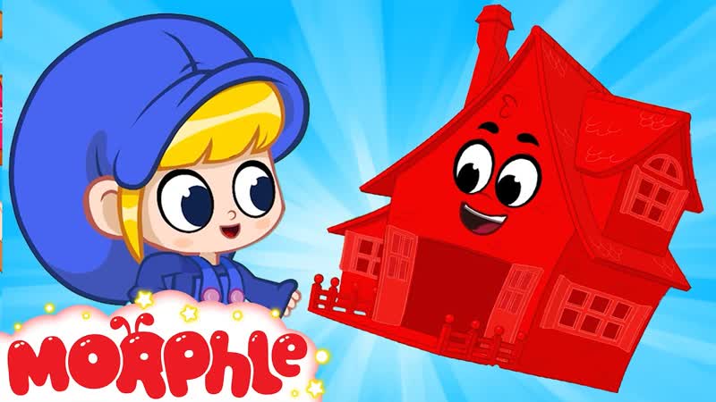 Mila and Morphle on Vacation My Red House, Cartoons for Kids, Morphle