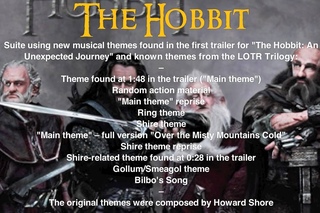 The Hobbit (2012): Main Theme from the Trailer (Suite)