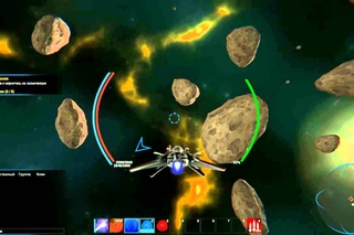 SpaceShift: бой разведчиком (видео не ускорено, динамика оригинальная)