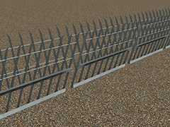 TD Fence Pin