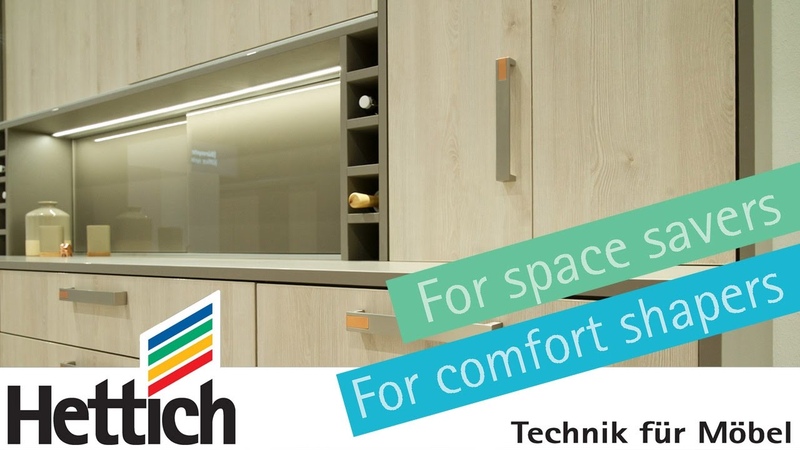 For space savers + comfort shapers: the kitchen with character at Interzum