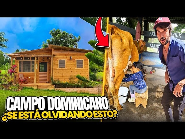 ESTO VIVÍ EN UNA CASA DE CAMPO en RD , VACAS, RÍ OS y