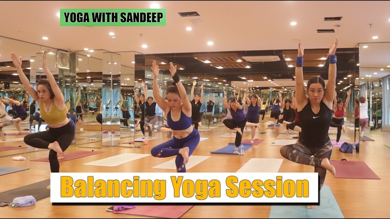 50 Minute, Balancing Yoga Session , Yoga With Sandeep,