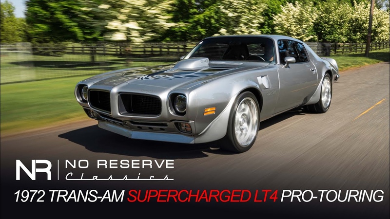 4 K Test Drive Supercharged LT4 Pontiac Firebird Trans Am Pro Touring Restomod FOR SALE