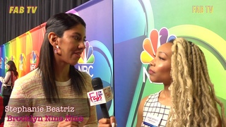 Stephanie Beatriz from  Brooklyn Nine-Nine  at the mid season NBC press tour