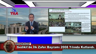 Gedikli'de lk Zafer Bayram 2008 Ylnda Kutland