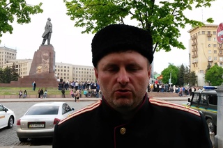 КАЗАКИ в Харькове! Интервью ЕСАУЛА Отдельного Восточного казачьего полка!