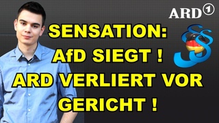 AfD SIEGT! ARD VERLIERT VOR GERICHT!