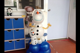 氣球雪寶 小的 balloon olaf small