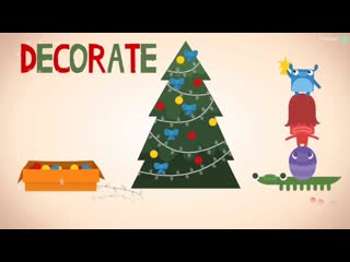 Cartoon learn words with the letter D. Изучаем английские слова с буквой D.
