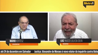 Mário Kertész entrevista Luiz Inácio Lula da Silva - 21/10/2020