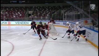 Zhafyarov scores with weird ricochet