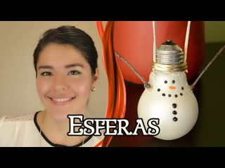 ESFERAS NAVIDEAS EN 5 MINUTOS |  MUSAS