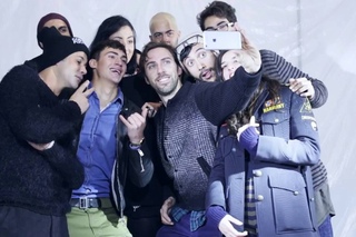 Alessio Pozzi for Adon Magazine  Issue #20 Backstage