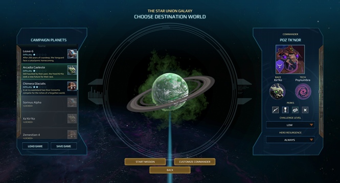 Всё начинается ещё на этапе подготовки: Какую миссию я выберу первой?