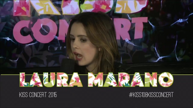 Laura Marano Backstage Interview at Kiss Concert 2015 (