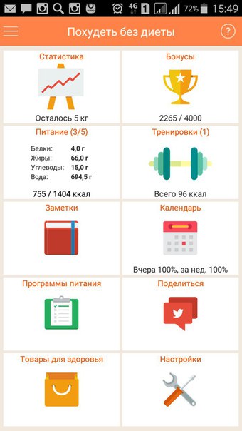 Приложение Похудеть Без Диеты Для Айфона.
