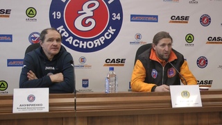 Пресс-конференция после матча “Енисей“ (Красноярск) - “Кузбасс“ (Кемерово) 4:3