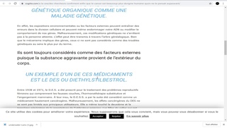 LE CANCER EST BEAUCOUP PLUS D’ORIGINE HUMAINE QU’ON NE LE PENSAIT AUPARAVANT