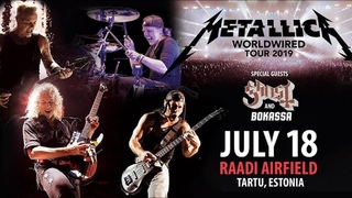 Metallica «Live in Estonia»  Tartu. video: Alex Kornyshev