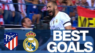 Real Madrid’s BEST away goals vs Atlético de Madrid