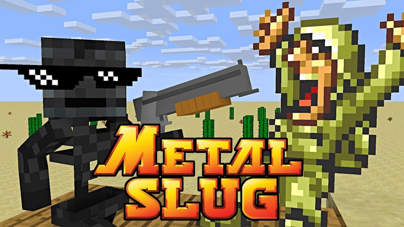 Monster School : METAL SLUG CHALLENGE Minecraft