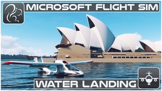Landing on Water - Microsoft Flight Simulator - Icon A5
