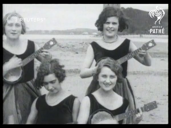 LEISURE Jackson Girls at Ayr (1928)