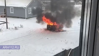 Подорвали газовый баллон в автомобиле