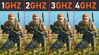 AMD Ryzen 1GHz vs. 2GHz vs. 3GHz vs. 4GHz | How big is the difference