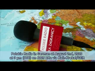 Polskie Radio in deutsch am  um 15 Uhr (UTC) auf 6005 KHz via Kall-Krekel/GER