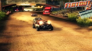 FlatOut2.Продолжение гонок на ведрах.
