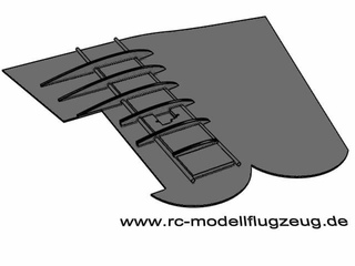 F4U Corsair Version 2 Flügel aus Depron