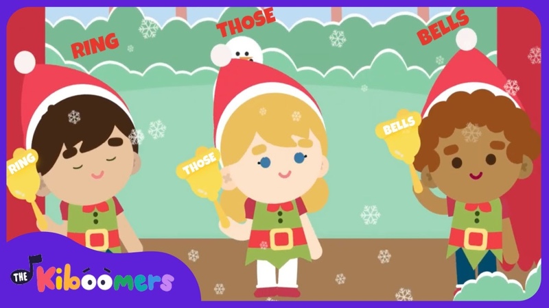 Ring Those Christmas Bells The Kiboomers Preschool Songs Nursery Rhymes for