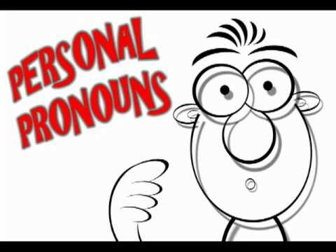 Fun Video for Preschool and Older The Personal Pronoun
