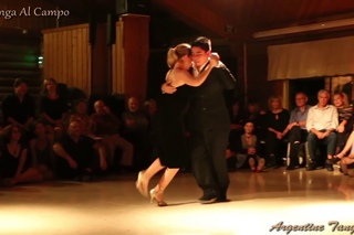 Noelia Hurtado y Carlitos Espinoza - Tango - (5/5) - Milonga Al Campo - Yad Shmona 25/11/2017