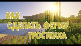 КАК РАЗБОГАТЕТЬ НА ТРОСТНИКЕ? || Ферма тростника в майнкрафт