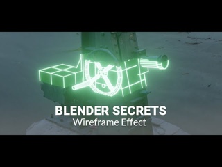 Daily Blender Secrets - Wireframe Effect