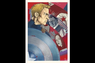 Captain America The Winter Soldier MOTION POSTER