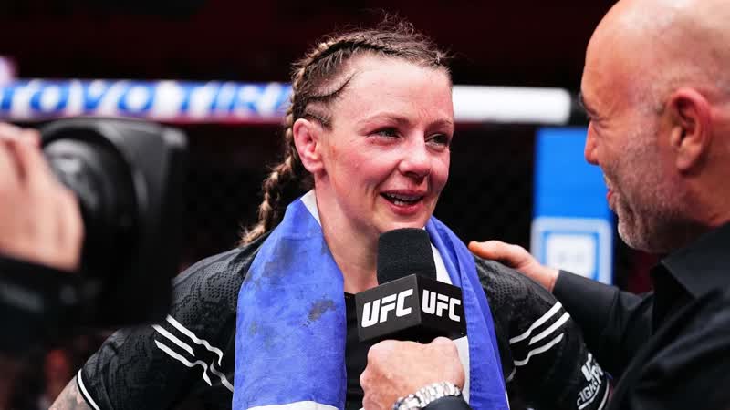 Joanne Wood Post Fight Interview, UFC
