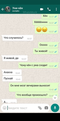 Переписки В Ватсапе