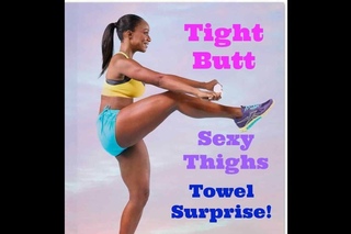 Towel Workout Legs and Thighs Part 2