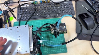 Гаджеты: Raspberry Pi 5 со шляпкой SATA и установка во внешнюю корзину дисков Seagate Skyhawk AI