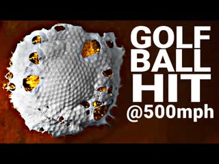 How Hard Can You Hit a Golf Ball (at 100,000 FPS) - Smarter Every Day 216