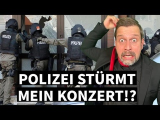 POLIZEI STÜRMT MEIN KONZERT!?